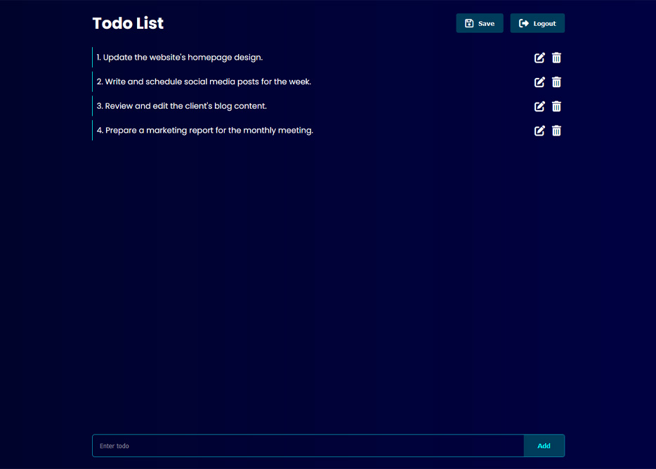 Portada de SvelteKit ToDos